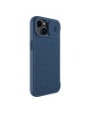 Kup Etui Nillkin Qin Cloth Pro Apple iPhone 14 Plus / 15 Plus modrý - NLK794 - {ean13} - Sklep Home Screen