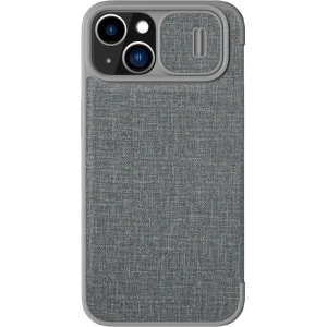 Etui Nillkin Qin Cloth Pro Apple iPhone 14 Plus / 15 Plus szary