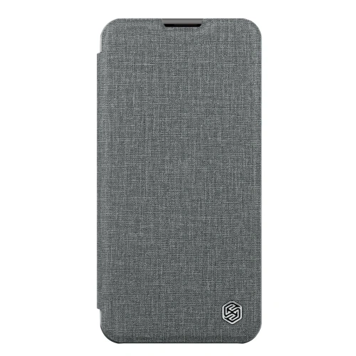 Kup Etui Nillkin Qin Cloth Pro Apple iPhone 14 Plus / 15 Plus šedé - NLK795 - {ean13} - Sklep Home Screen