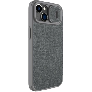 Etui Nillkin Qin Cloth Pro Apple iPhone 14 Plus / 15 Plus szary