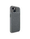 Kup Etui Nillkin Qin Cloth Pro Apple iPhone 14 Plus / 15 Plus šedé - NLK795 - {ean13} - Sklep Home Screen