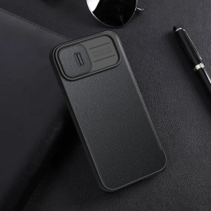 Etui Nillkin Qin Cloth Pro Apple iPhone 14 Plus / 15 Plus szary