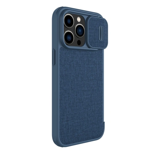Kup Etui Nillkin Qin Cloth Pro Apple iPhone 14 Pro Max kék - NLK796 - {ean13} - Sklep Home Screen