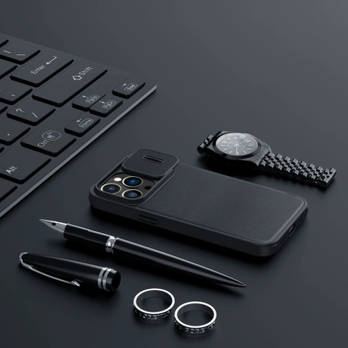 Buy Nillkin Qin Cloth Pro Apple iPhone 14 Pro Max gray - NLK797 - {ean13} - Home Screen Store Europe