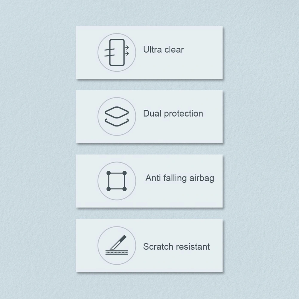 Etui Nillkin Nature Pro Apple iPhone 14 Pro Max niebieski