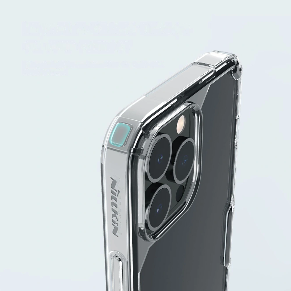 Etui Nillkin Nature Pro Apple iPhone 14 Pro Max niebieski