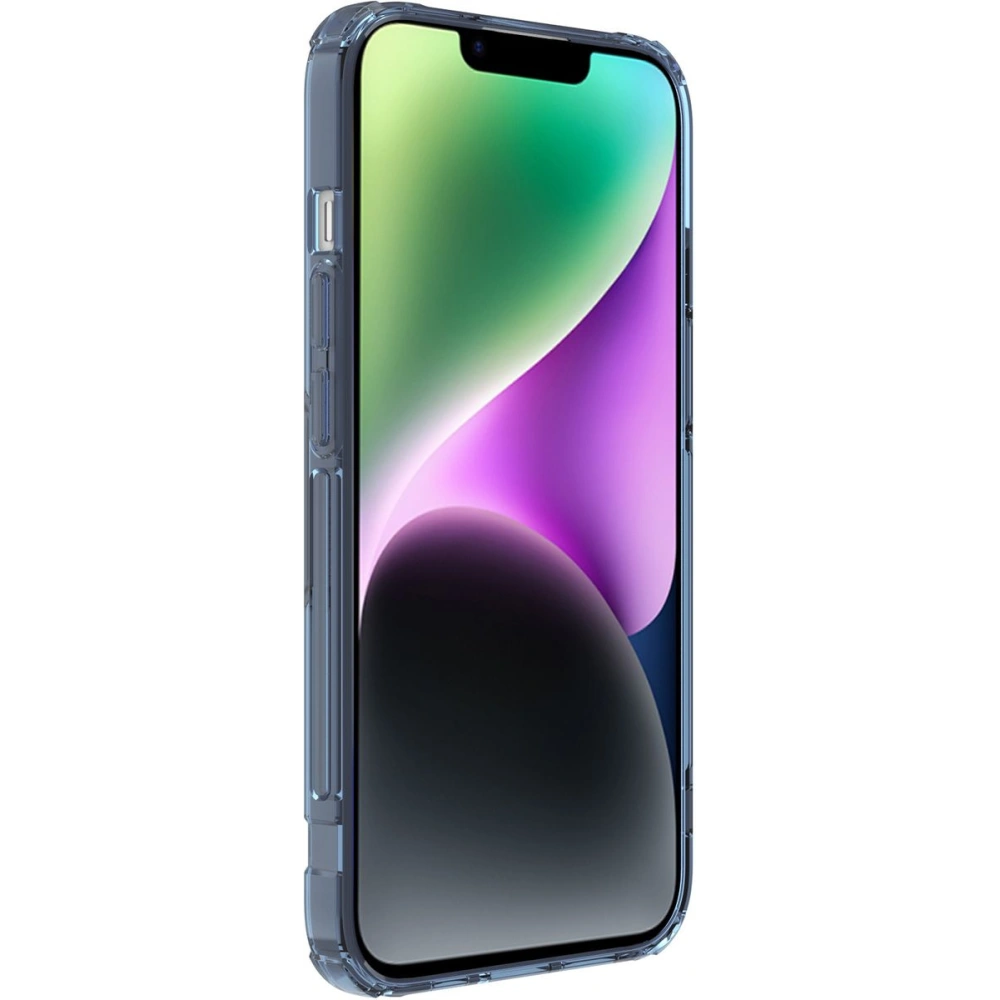 Etui Nillkin Nature Pro Magnetic Apple iPhone 14 Plus / 15 Plus niebieski