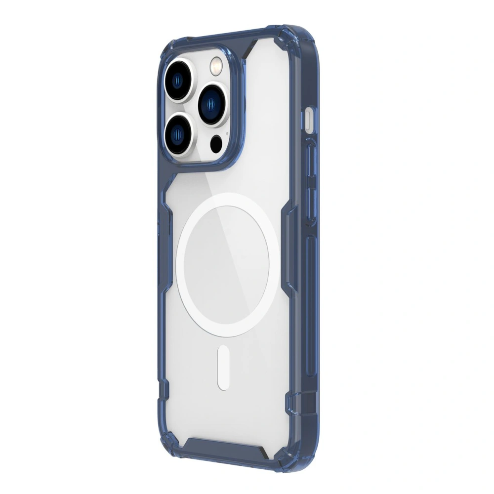 Etui Nillkin Nature Pro Magnetic Apple iPhone 14 Pro Max niebieski