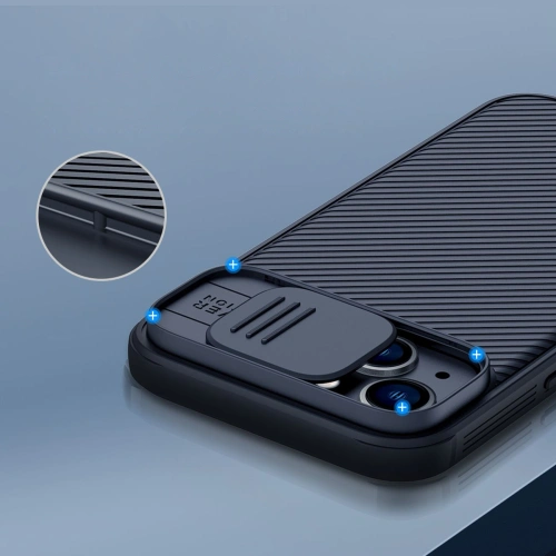 Kup Etui Nillkin CamShield Pro Magnetic MagSafe Case Apple iPhone 14 fekete - NLK803 - {ean13} - Sklep Home Screen