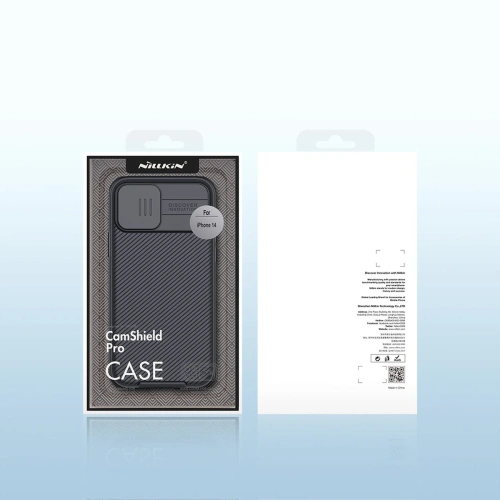 Kup Etui Nillkin CamShield Pro Magnetic MagSafe Case Apple iPhone 14 niebieski - NLK804 - {ean13} - Sklep Home Screen