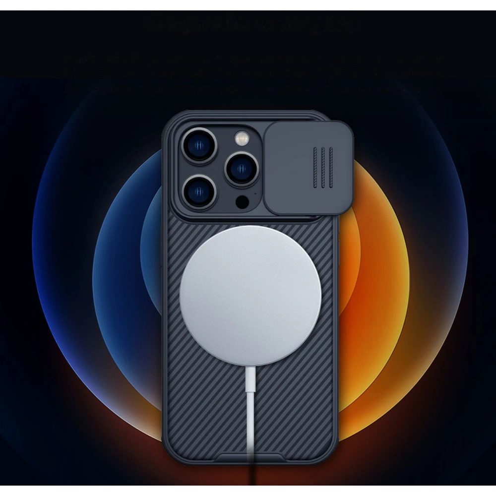 Etui Nillkin CamShield Pro Magnetic MagSafe Case Apple iPhone 14 Pro czarny
