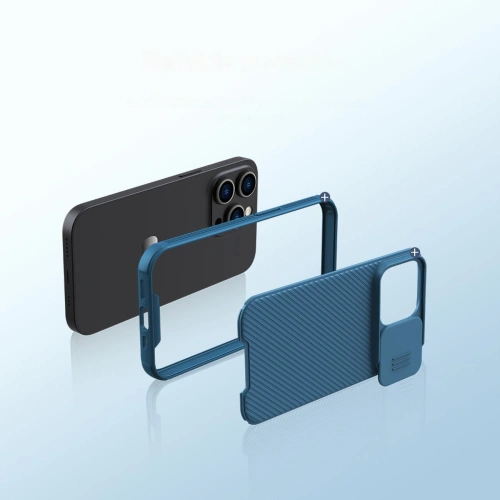 Kup Case Nillkin CamShield Pro Magnetic MagSafe Case Apple iPhone 14 Pro blau - NLK806 - {ean13} - Sklep Home Screen