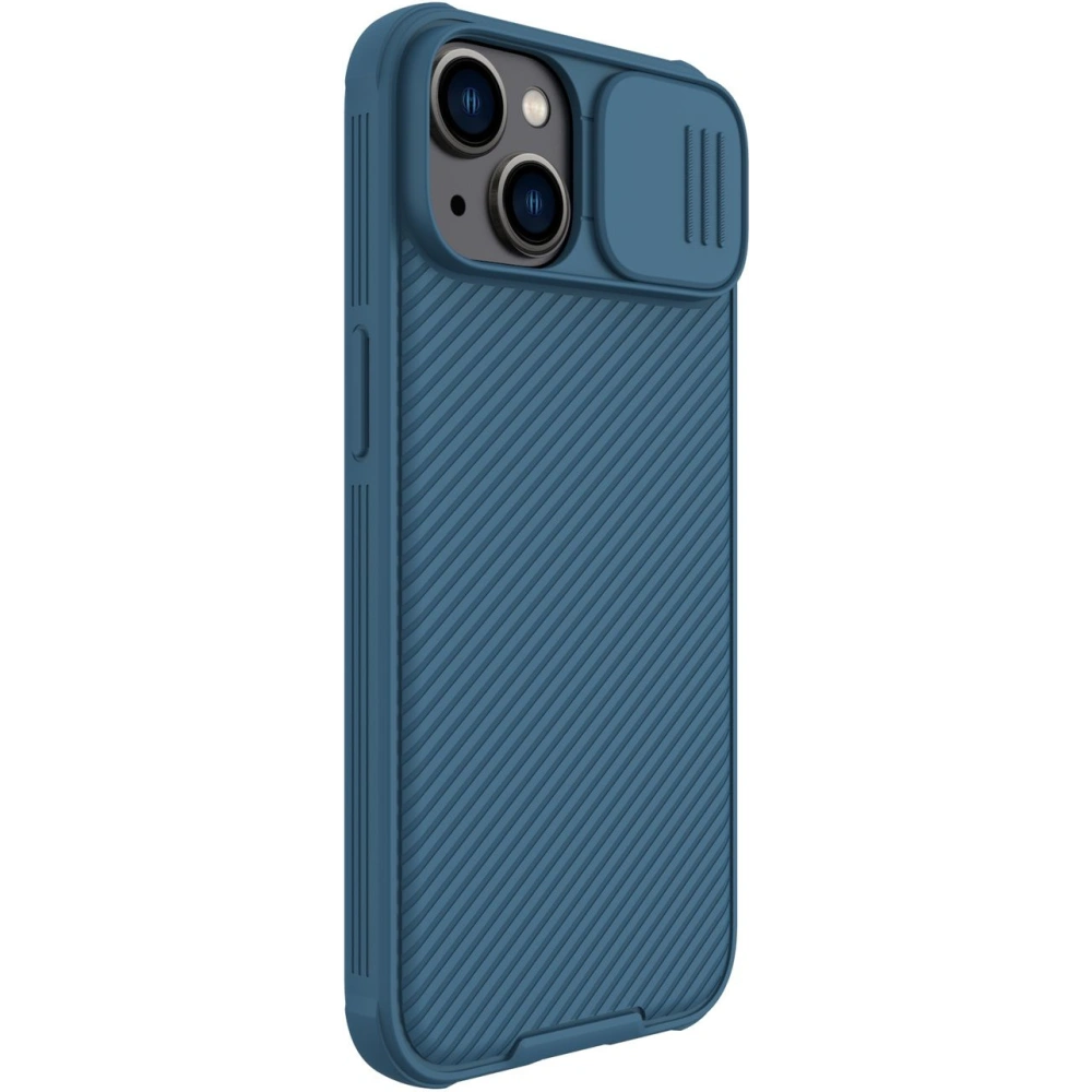 Etui Nillkin CamShield Pro Magnetic MagSafe Case Apple iPhone 14 Plus / 15 Plus niebieski