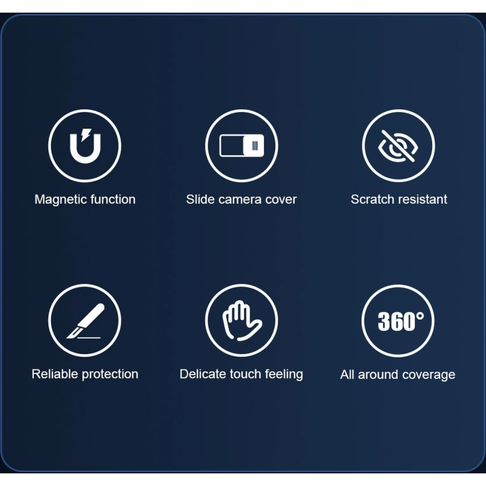 Etui Nillkin CamShield Pro Magnetic MagSafe Case Apple iPhone 14 Plus / 15 Plus niebieski