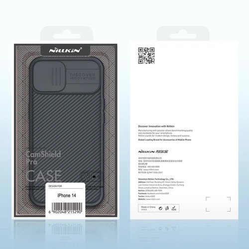 Kup Case Nillkin CamShield Pro Case Apple iPhone 14 grün - NLK812 - {ean13} - Sklep Home Screen
