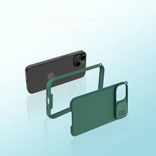Kup Etui Nillkin CamShield Pro Case Apple iPhone 14 zöld - NLK812 - {ean13} - Sklep Home Screen