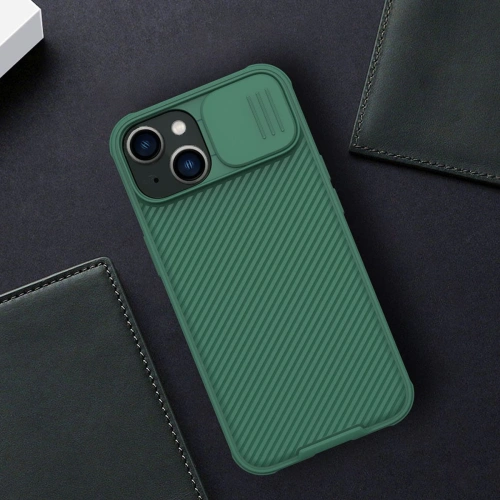 Kup Etui Nillkin CamShield Pro Case Apple iPhone 14 zelené - NLK812 - {ean13} - Sklep Home Screen
