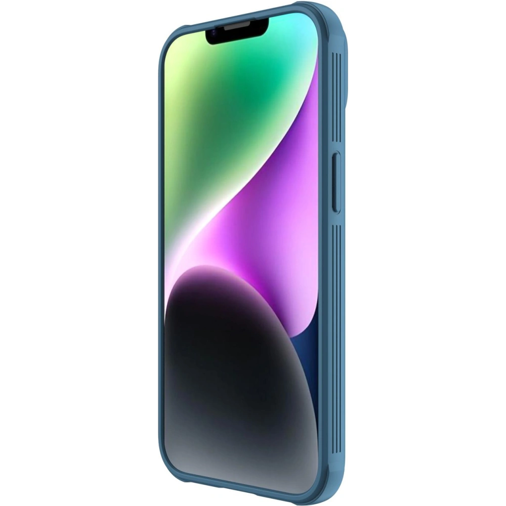 Etui Nillkin CamShield Pro Case Apple iPhone 14 Plus / 15 Plus niebieski