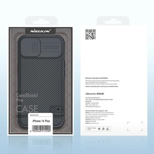Kup Etui Nillkin CamShield Pro Case Apple iPhone 14 Plus / 15 Plus modrý - NLK813 - {ean13} - Sklep Home Screen