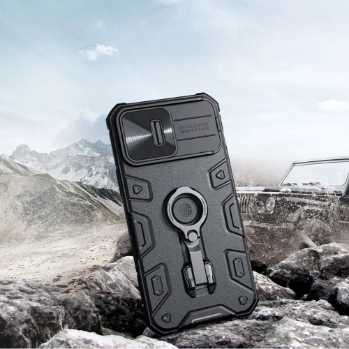 Kup Case Nillkin CamShield Armor Pro Case Apple iPhone 14 Pro schwarz - NLK816 - {ean13} - Sklep Home Screen