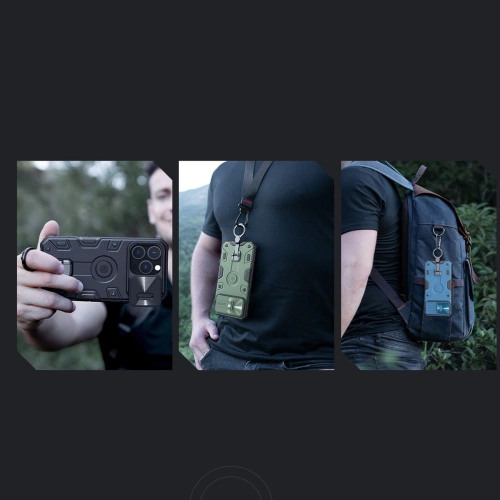 Kup Case Nillkin CamShield Armor Pro Case Apple iPhone 14 Pro schwarz - NLK816 - {ean13} - Sklep Home Screen