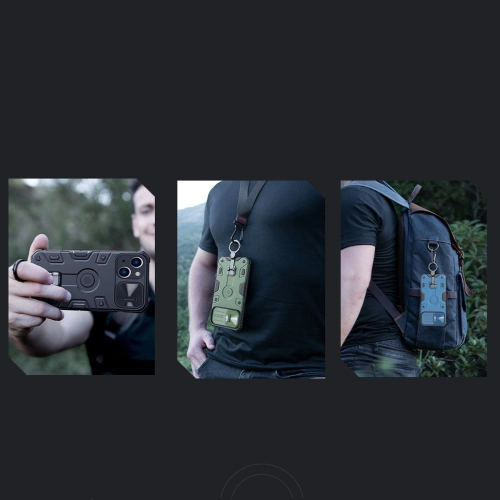 Kup Etui Nillkin CamShield Armor Pro Magnetic MagSafe Apple iPhone 14 černé - NLK817 - {ean13} - Sklep Home Screen