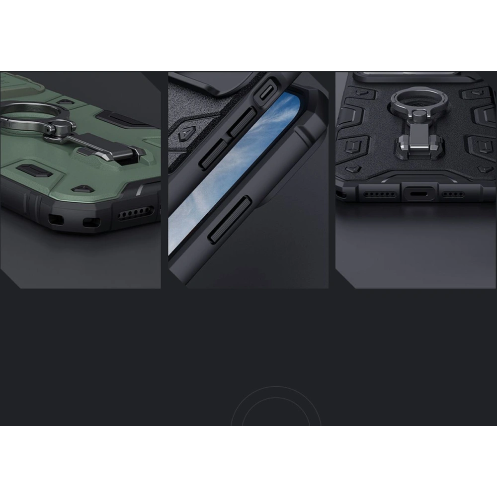 Etui Nillkin CamShield Armor Pro Magnetic MagSafe Apple iPhone 14 Plus / 15 Plus czarny