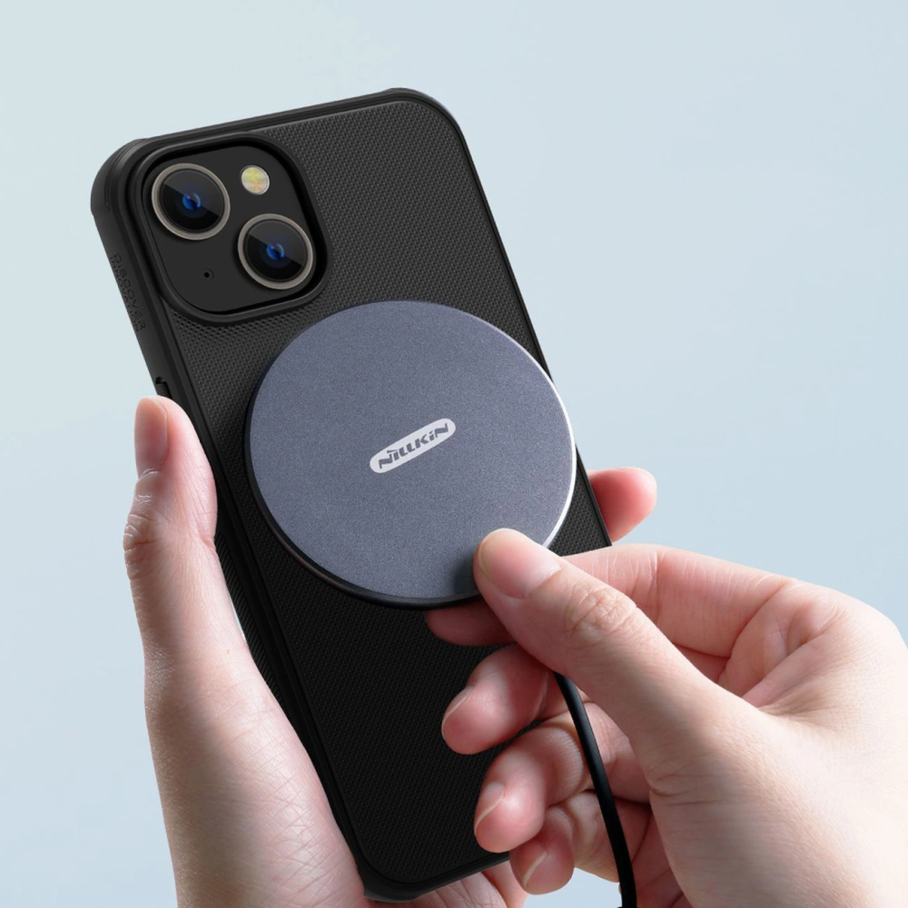 Etui Nillkin Super Frosted Shield Pro Magnetic MagSafe Apple iPhone 14 czarny