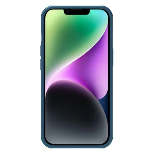 Kup Etui Nillkin Super Frosted Shield Pro Magnetic MagSafe Apple iPhone 14 modrý - NLK820 - {ean13} - Sklep Home Screen