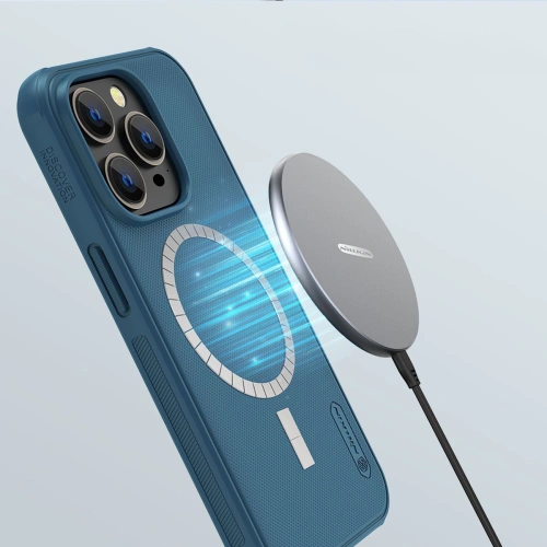Kup Etui Nillkin Super Frosted Shield Pro Magnetic MagSafe Apple iPhone 14 Pro czarny - NLK821 - {ean13} - Sklep Home Screen