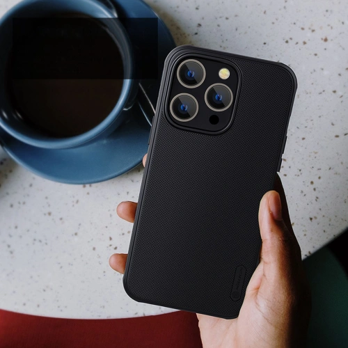 Kup Case Nillkin Super Frosted Shield Pro Magnetic MagSafe Apple iPhone 14 Pro schwarz - NLK821 - {ean13} - Sklep Home Screen