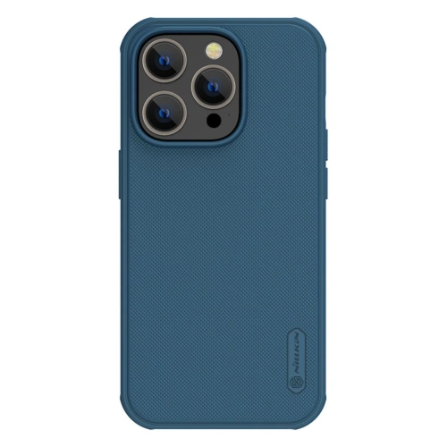 Kup Etui Nillkin Super Frosted Shield Pro Magnetic MagSafe Apple iPhone 14 Pro albastru - NLK822 - {ean13} - Sklep Home Screen