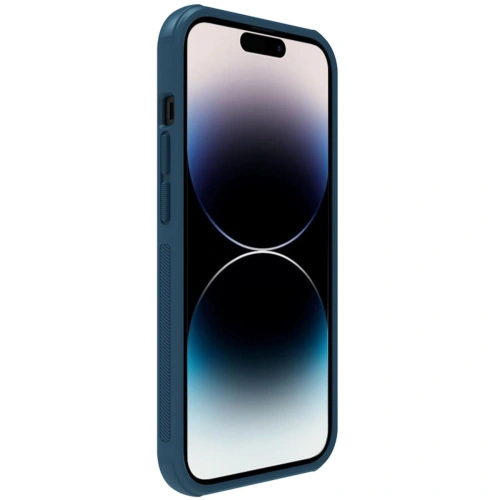 Buy Nillkin Super Frosted Shield Pro Magnetic MagSafe Apple iPhone 14 Pro blue - NLK822 - {ean13} - Home Screen Store Europe