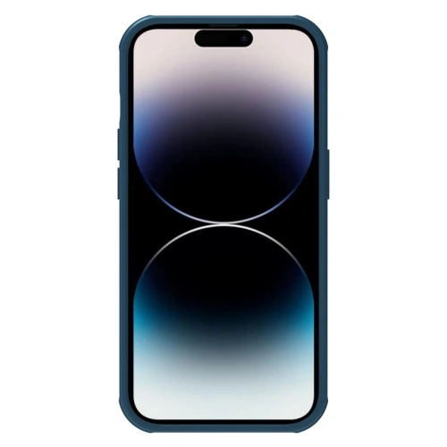 Kup Etui Nillkin Super Frosted Shield Pro Magnetic MagSafe Apple iPhone 14 Pro modrá - NLK822 - {ean13} - Sklep Home Screen
