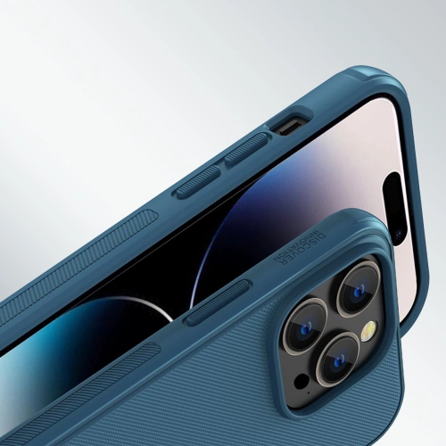Buy Nillkin Super Frosted Shield Pro Magnetic MagSafe Apple iPhone 14 Pro blue - NLK822 - {ean13} - Home Screen Store Europe