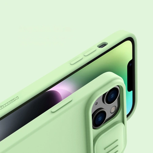 Kup Etui Nillkin CamShield Magnetic Silicone MagSafe Apple iPhone 14 modrý - NLK828 - {ean13} - Sklep Home Screen