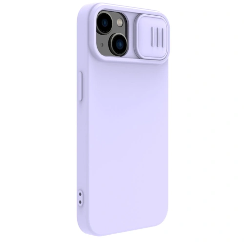 Kup Etui Nillkin CamShield Magnetic Silicone MagSafe Apple iPhone 14 violet - NLK830 - {ean13} - Sklep Home Screen