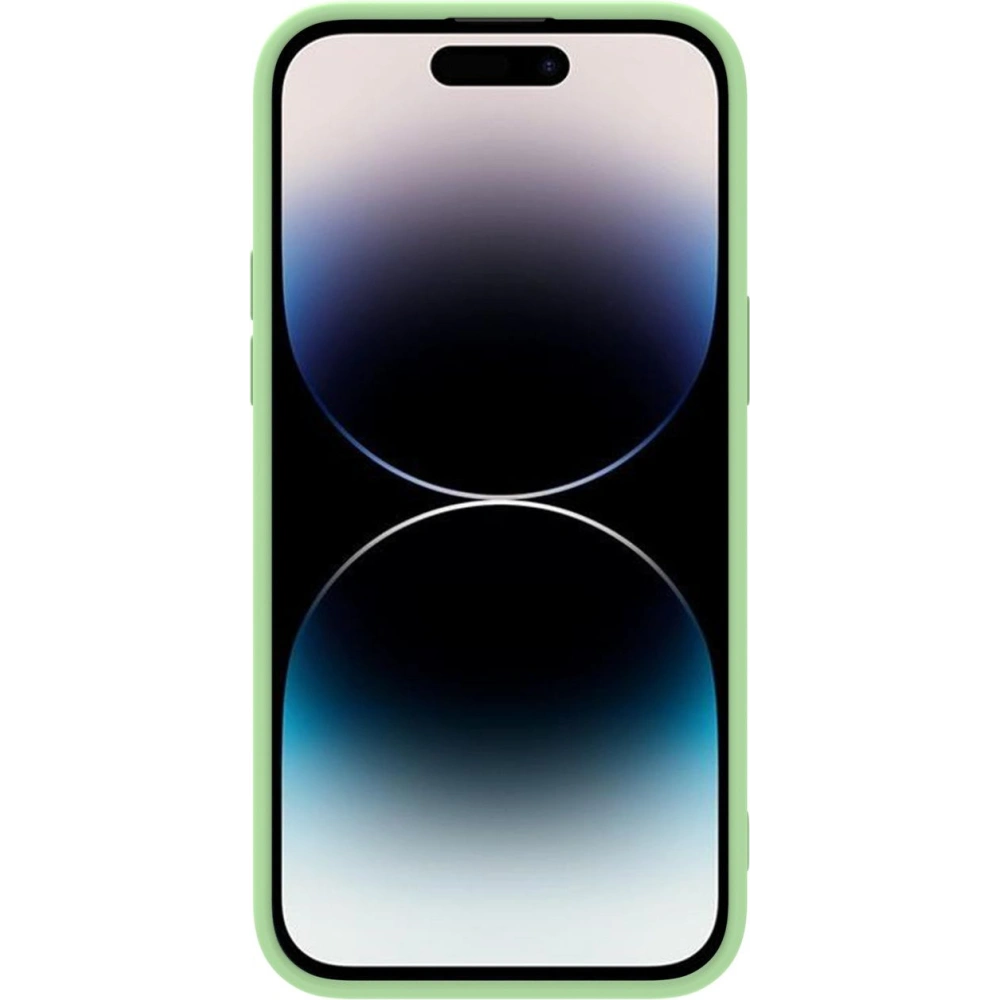 Etui Nillkin CamShield Magnetic Silicone MagSafe Apple iPhone 14 Pro zielony