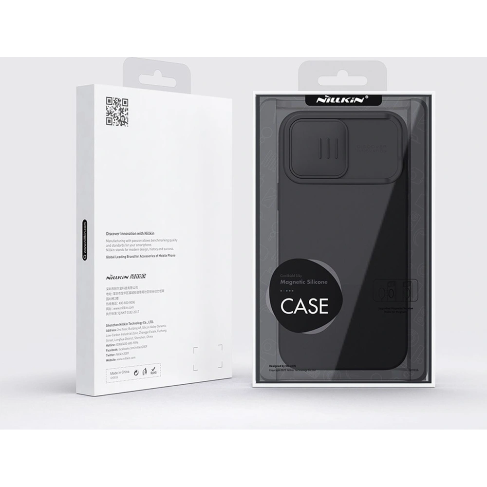 Etui Nillkin CamShield Magnetic Silicone MagSafe Apple iPhone 14 Pro zielony