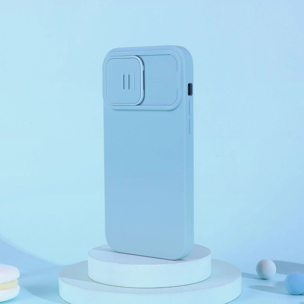 Etui Nillkin CamShield Magnetic Silicone MagSafe Apple iPhone 14 Pro zielony