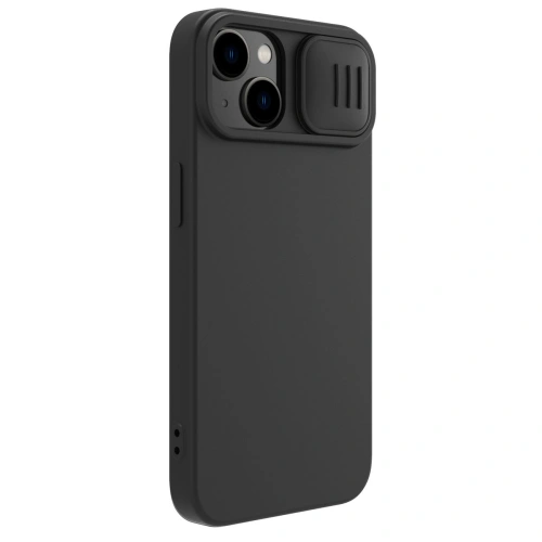 Kup Case Nillkin CamShield Magnetic Silicone MagSafe Apple iPhone 14 Plus / 15 Plus schwarz - NLK835 - {ean13} - Sklep Home Screen