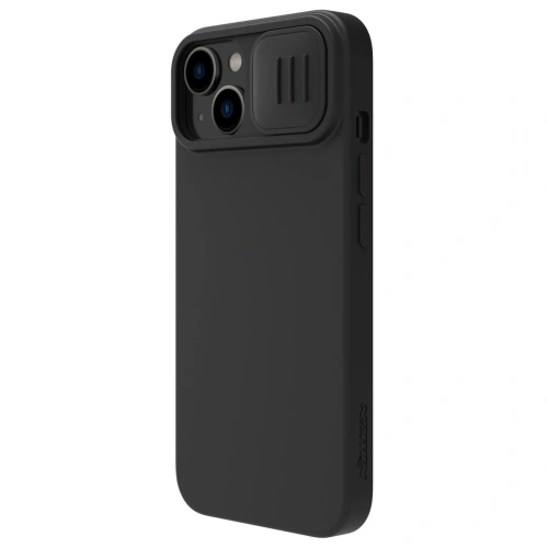 Kup Case Nillkin CamShield Magnetic Silicone MagSafe Apple iPhone 14 Plus / 15 Plus schwarz - NLK835 - {ean13} - Sklep Home Screen