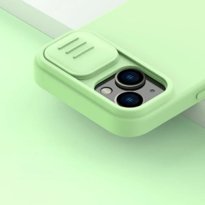 Etui Nillkin CamShield Magnetic Silicone MagSafe Apple iPhone 14 Plus / 15 Plus czarny