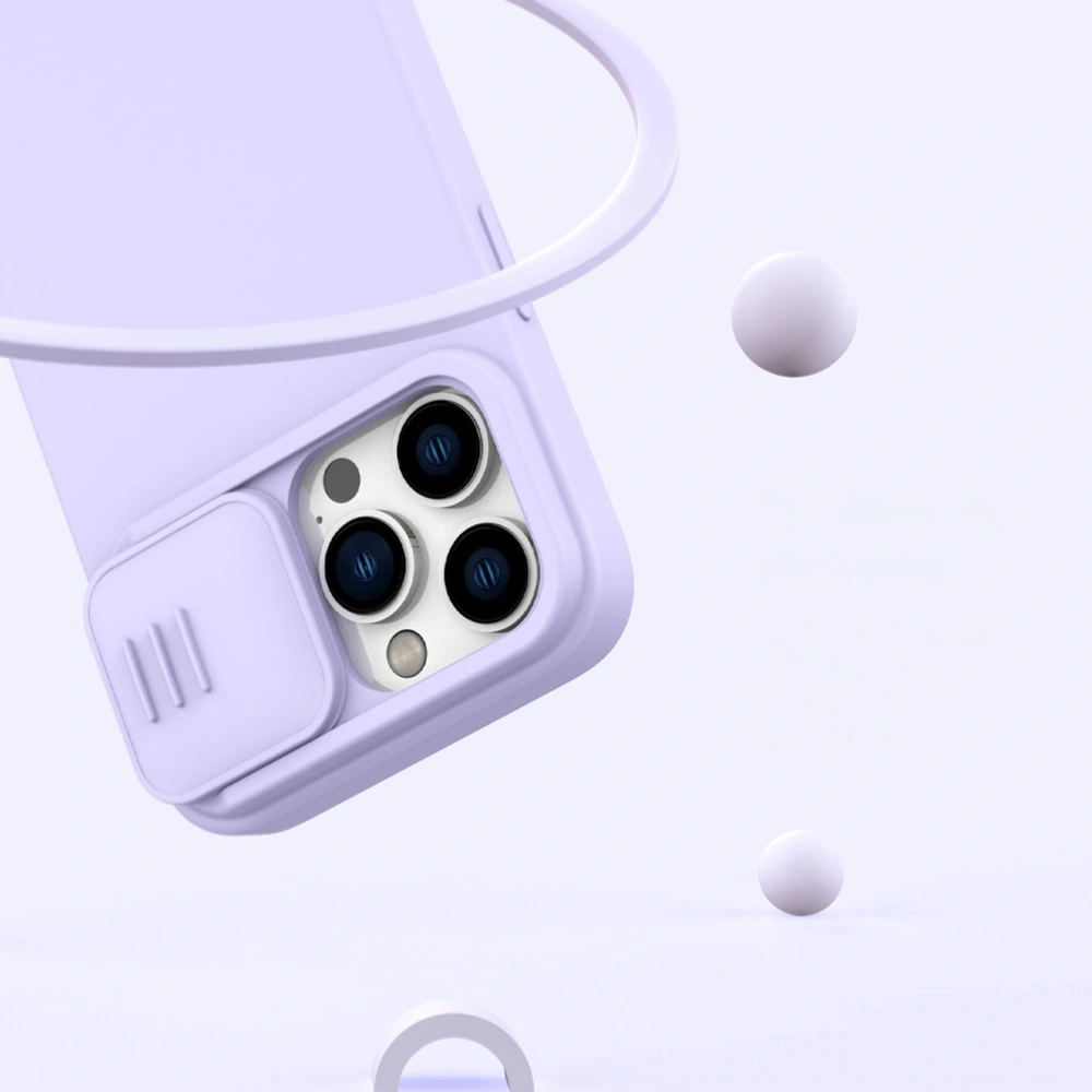 Etui Nillkin CamShield Magnetic Silicone MagSafe Apple iPhone 14 Pro Max czarny