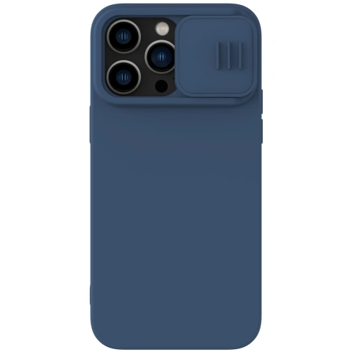 Kup Case Nillkin CamShield Magnetic Silicone MagSafe Apple iPhone 14 Pro Max blau - NLK840 - {ean13} - Sklep Home Screen