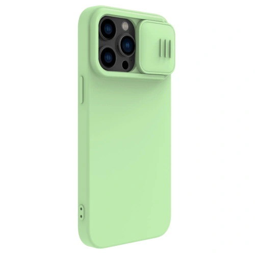Kup Case Nillkin CamShield Magnetic Silicone MagSafe Apple iPhone 14 Pro Max grün - NLK841 - {ean13} - Sklep Home Screen