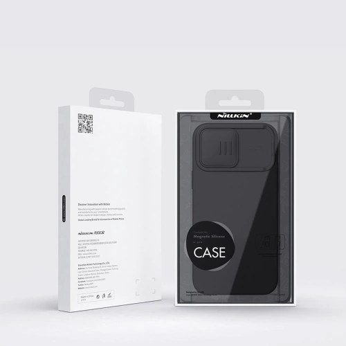 Kup Etui Nillkin CamShield Magnetic Silicone MagSafe Apple iPhone 14 Pro Max fialový - NLK842 - {ean13} - Sklep Home Screen