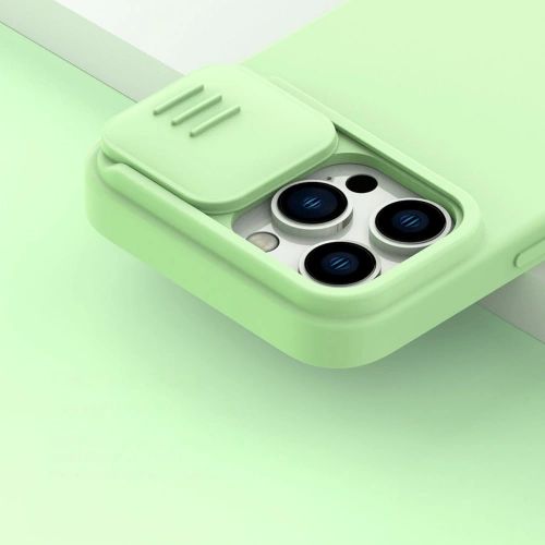 Kup Etui Nillkin CamShield Magnetic Silicone MagSafe Apple iPhone 14 Pro Max fialový - NLK842 - {ean13} - Sklep Home Screen