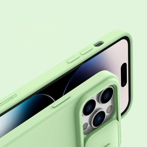 Kup Case Nillkin CamShield Magnetic Silicone MagSafe Apple iPhone 14 Pro Max lila - NLK842 - {ean13} - Sklep Home Screen