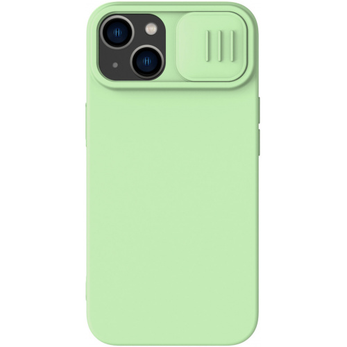 Kup Etui Nillkin CamShield Silky Silicone MagSafe Apple iPhone 14 zielony - 6902048249233 - NLK845 - Homescreen.pl